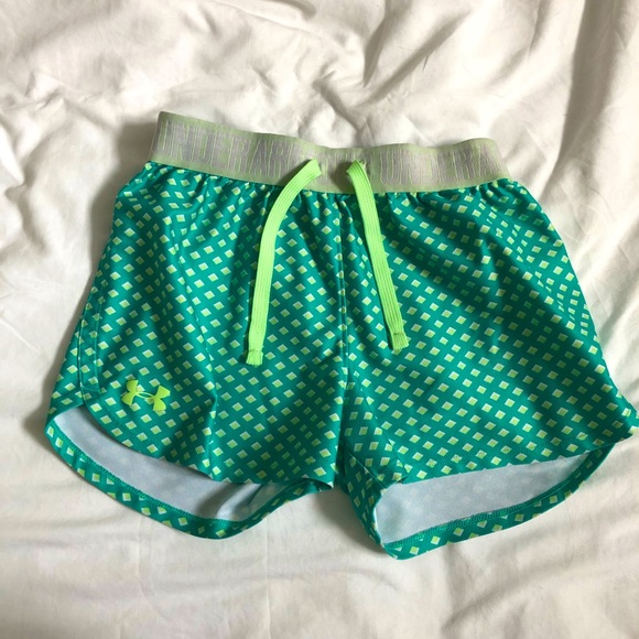 Green diamond underarmour  shorts✅ - Picture 1 of 2